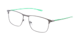 Lunettes de vue homme MAGIC241 gun/vert - Vue de face