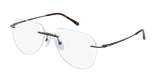 Lunettes de vue homme MAGIC 138 noir/gris - Vue de face