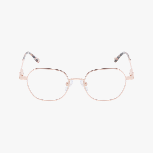 Lunettes de vue enfant T&C6 rose Vue de face