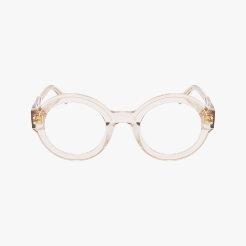 Lunettes de vue CARACTERES FIL D'OR PERSPICACE marron