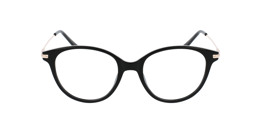 Lunettes de vue femme LEONOR noir - Vue de face