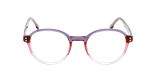 Lunettes de vue femme MAGIC203 violet - Vue de face