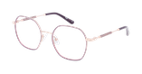 Lunettes de vue femme MAGIC254 violet/rose - Vue de face