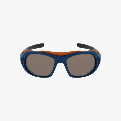 Lunettes de soleil LANDMARK DHX0064 bleu foncé mat/marron