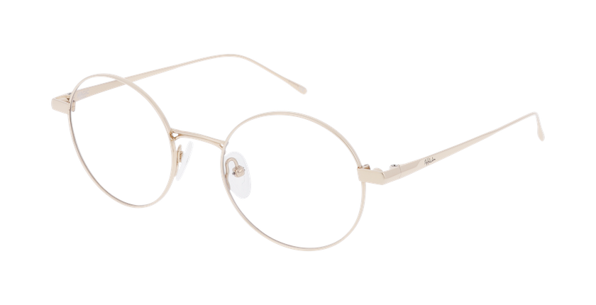 Lunettes de vue homme MAGIC230 dorée - Vue de face