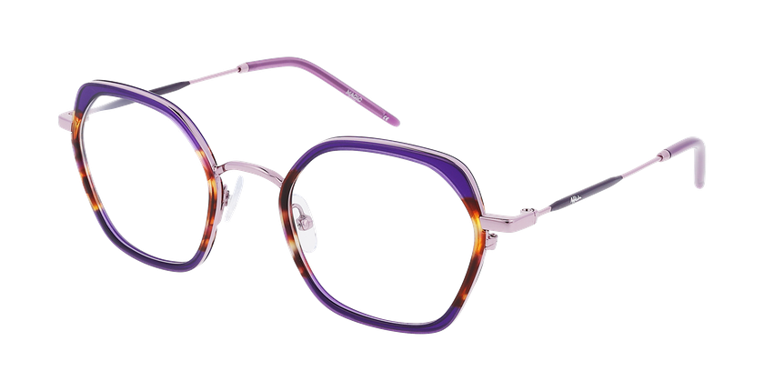 Lunettes de vue femme MAGIC221 violet - Vue de face