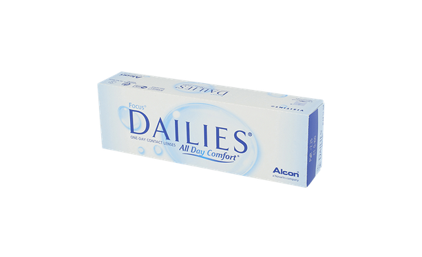 Lentilles de contact Dailies All Day Comfort 30L - Vue de face