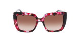 Lunettes de soleil femme GU7889 bordeaux/marron - Vue de face