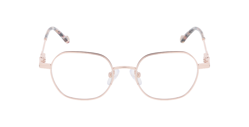 Lunettes de vue enfant T&C6 rose - Vue de face