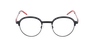 Lunettes de vue homme MAGIC276 noir/rouge