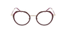 Lunettes de vue femme MAGIC223 rouge/dorée