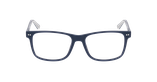 Lunettes de vue homme BASILE bleu - Vue de face