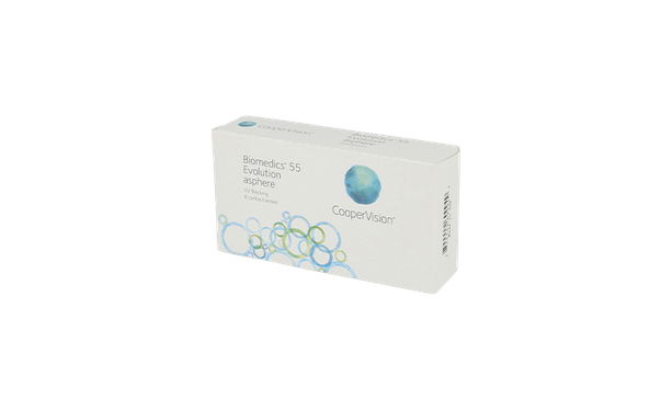 Lentilles de contact Biomedics® Evolution 6L - Vue de face