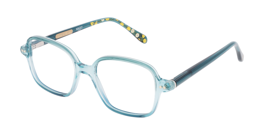 Lunettes de vue enfant T&C3 bleu - Vue de face