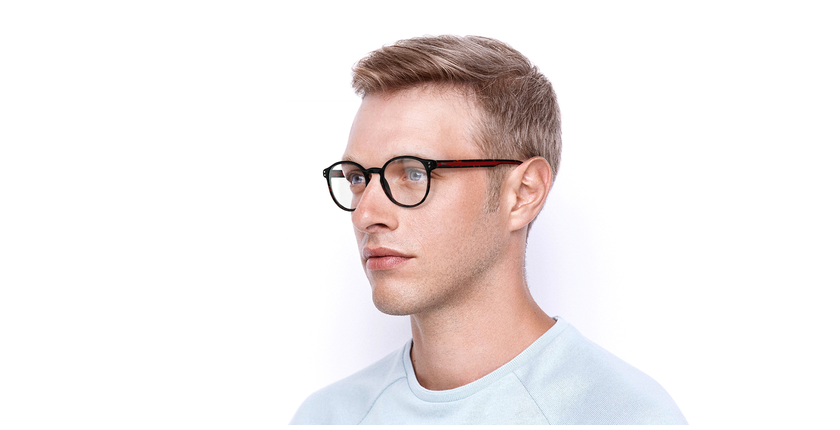 Lunettes de vue homme MAGIC208 noir - Vue de face