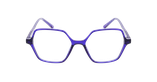 Lunettes de vue femme RZERO43 violet - Vue de face