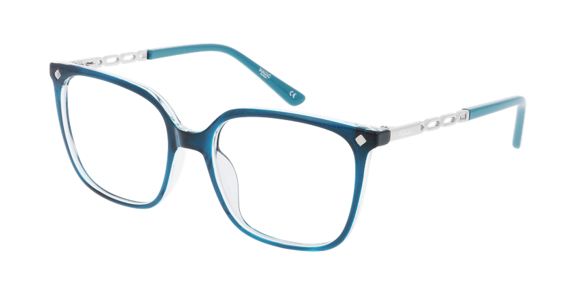 Lunettes de vue femme MAGIC256 vert - Vue de face