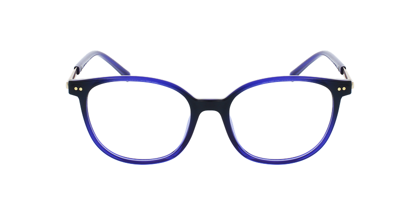 Lunettes de vue femme MARTINA violet - Vue de face