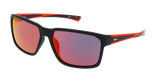 Lunettes de soleil homme TRAVIS noir - Vue de face