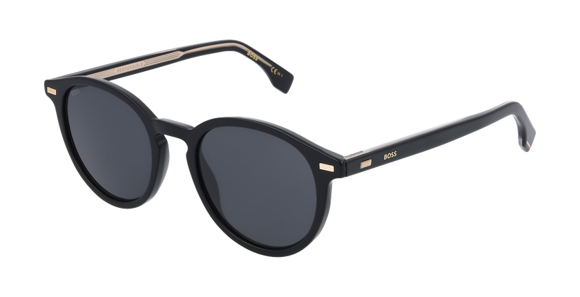 Lunettes de soleil homme 1365/S noir - Vue de face