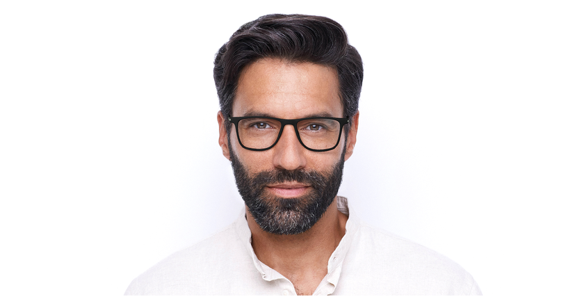 Lunettes de vue homme MAGIC 183 noir - Vue de face