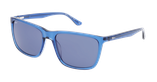 Lunettes de soleil homme ELIOT bleu - Vue de face