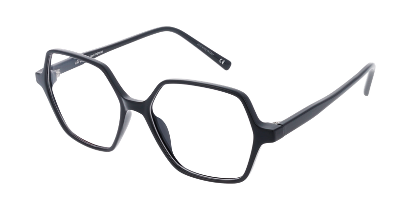 Lunettes de vue femme RZERO43 noir - Vue de face