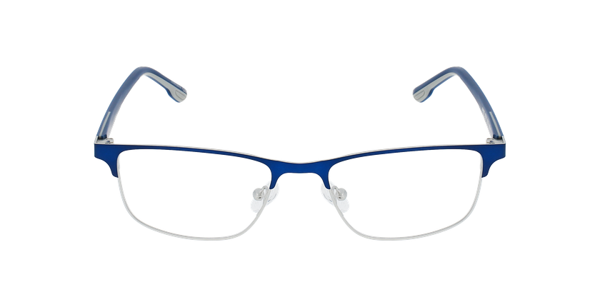 Lunettes de vue homme AYDAN bleu - Vue de face