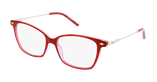 Lunettes de vue femme MAGIC PALOMA rouge - Vue de face