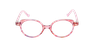 Lunettes de vue enfant T&C4 rose