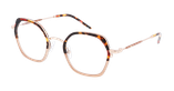 Lunettes de vue femme MAGIC221 écaille/beige - Vue de face