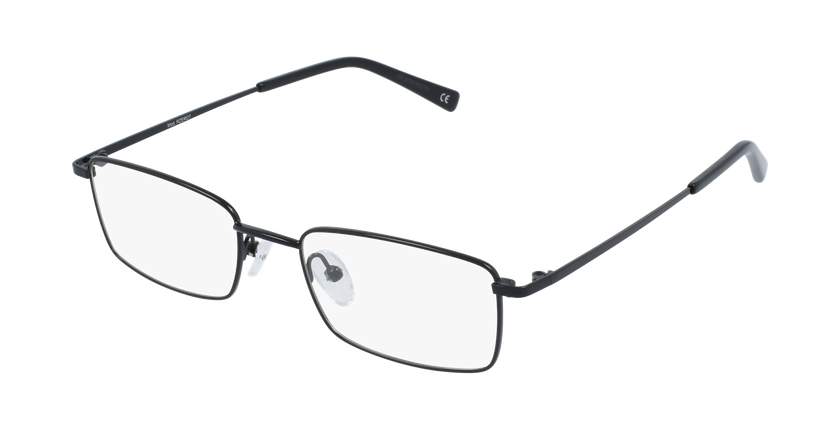 Lunettes de vue femme RZERO7 noir - vue de 3/4