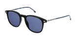 Lunettes de soleil homme 1121S noir/bleu - Vue de face