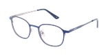 Lunettes de vue homme YOAN bleu - Vue de face