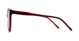 Lunettes de vue femme MAGIC 166 rouge - Vue de face