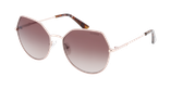 Lunettes de soleil femme GU7867 dorée - Vue de face