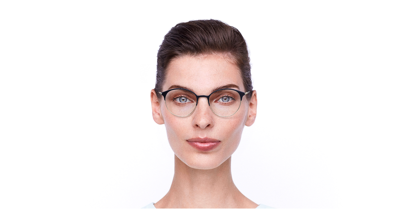 Lunettes de vue femme MAGIC 100 violet - Vue de face