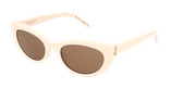 Lunettes de soleil femme SL M115 beige - Vue de face