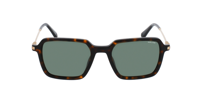 Lunettes de soleil homme SPLL10 écaille - Vue de face