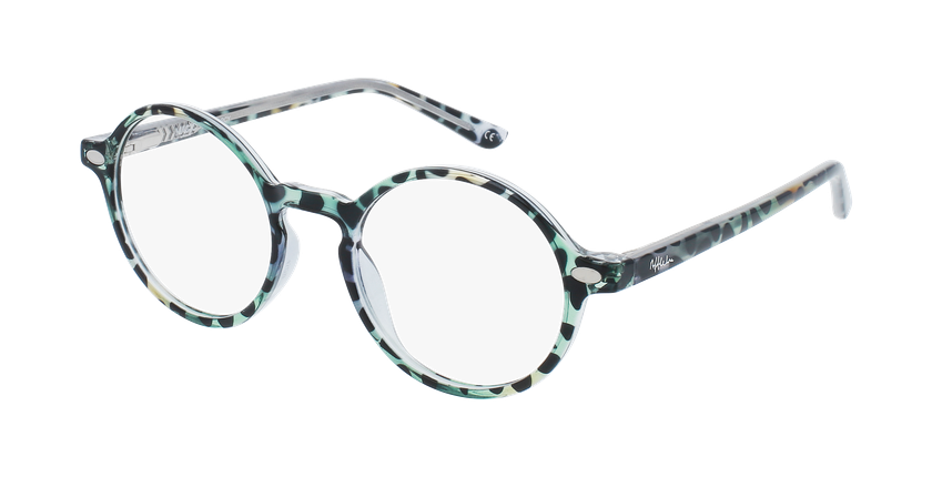 Lunettes de vue enfant MAGIC DARCY écaille/vert - Vue de face