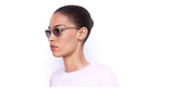 Lunettes de vue FORTY solaire Rose +3.00 rose - vue de 3/4