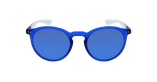 Lunettes de soleil femme KESSY POLARIZED bleu/blanc - Vue de face