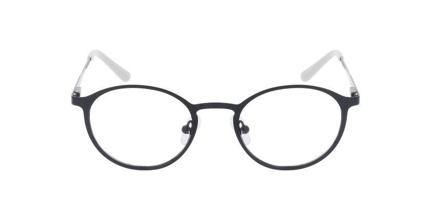 Lunettes de vue homme ROMAN noir - Vue de face