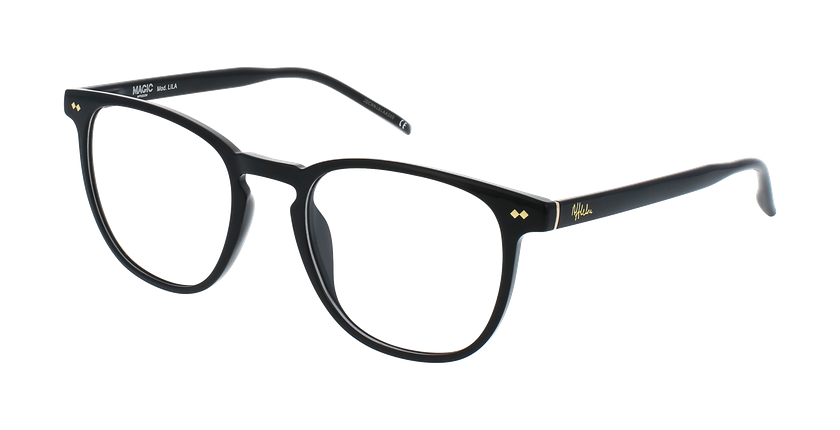 Lunettes de vue femme LILA noir - Vue de face