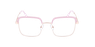 Lunettes de vue femme MAGIC294 rose/dorée