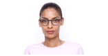 Lunettes de vue femme RZERO3 écaille - Vue de face