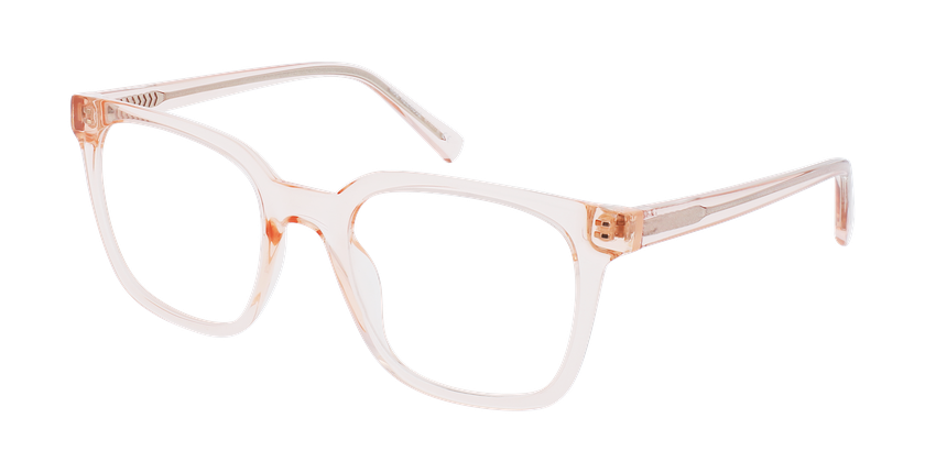 Lunettes de vue femme RZERO 32 rose - Vue de face