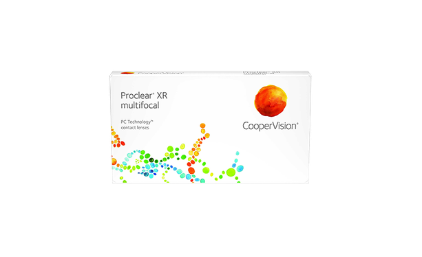 Lentilles de contact Proclear® Multifocal XR D 3L - Vue de face