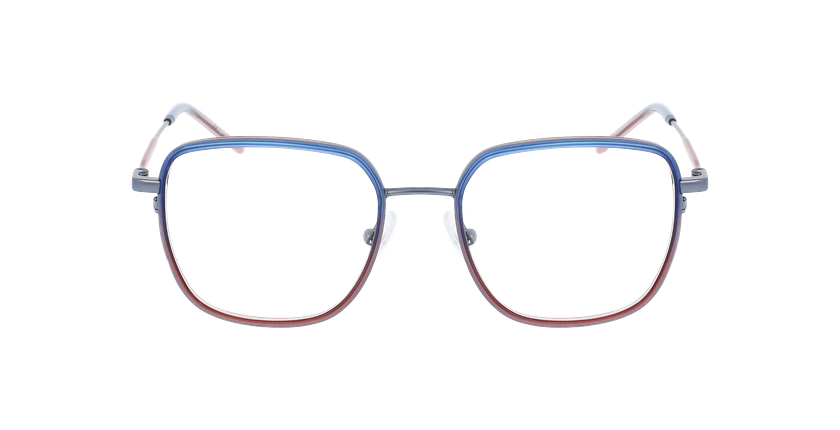 Lunettes de vue femme MAGIC 186 bleu/rose - Vue de face