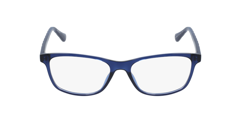 Lunettes de vue femme RZERO6 bleu - Vue de face